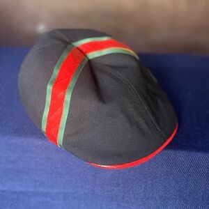 Stylish Black and Red Hat